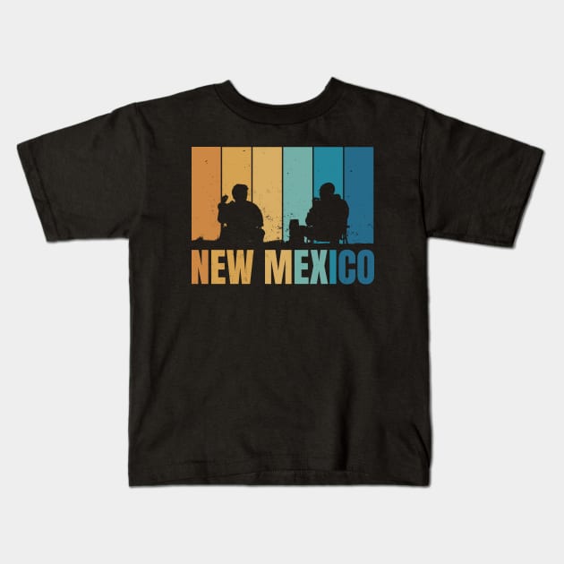 Visit New Mexico Kids T-Shirt by Stevendan